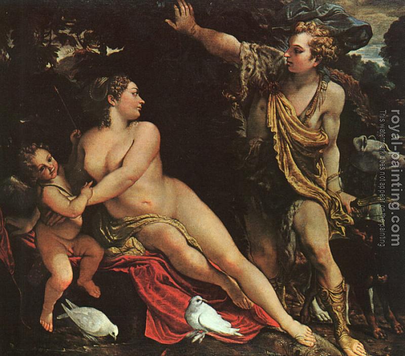 Annibale Carracci : Venus, Adonis, and Cupid Annibale Carracci : Venus, Adonis, and Cupid